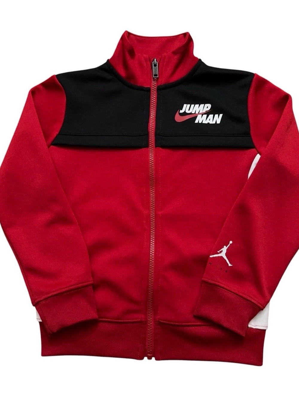 Nike Red and Black Kids Jumpman Track Jacket